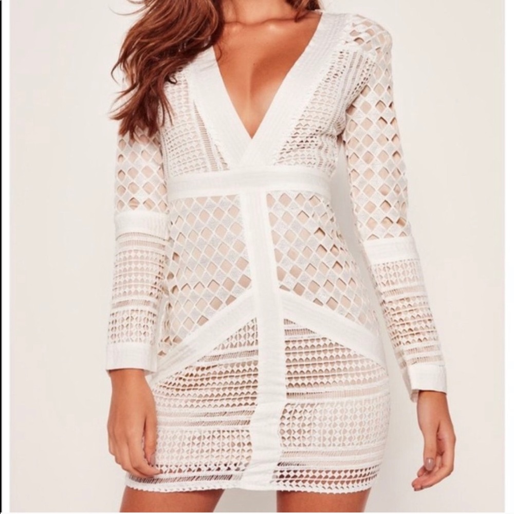 Missguided Lace Dress